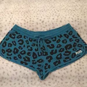 PINK Victoria’s Secret Leopard Shorts Large